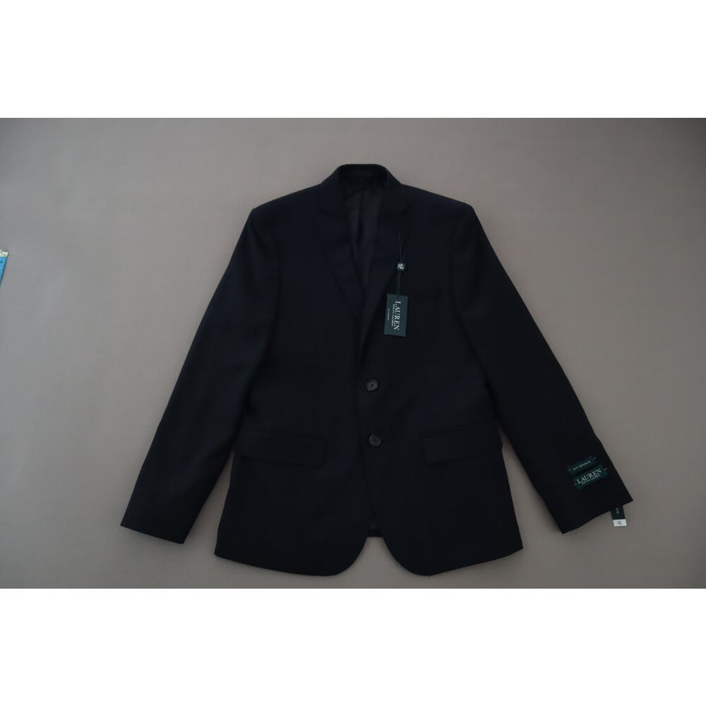 Lauren‎ Ralph Lauren Boys Blanton Black Suit Separate Top Size 16R